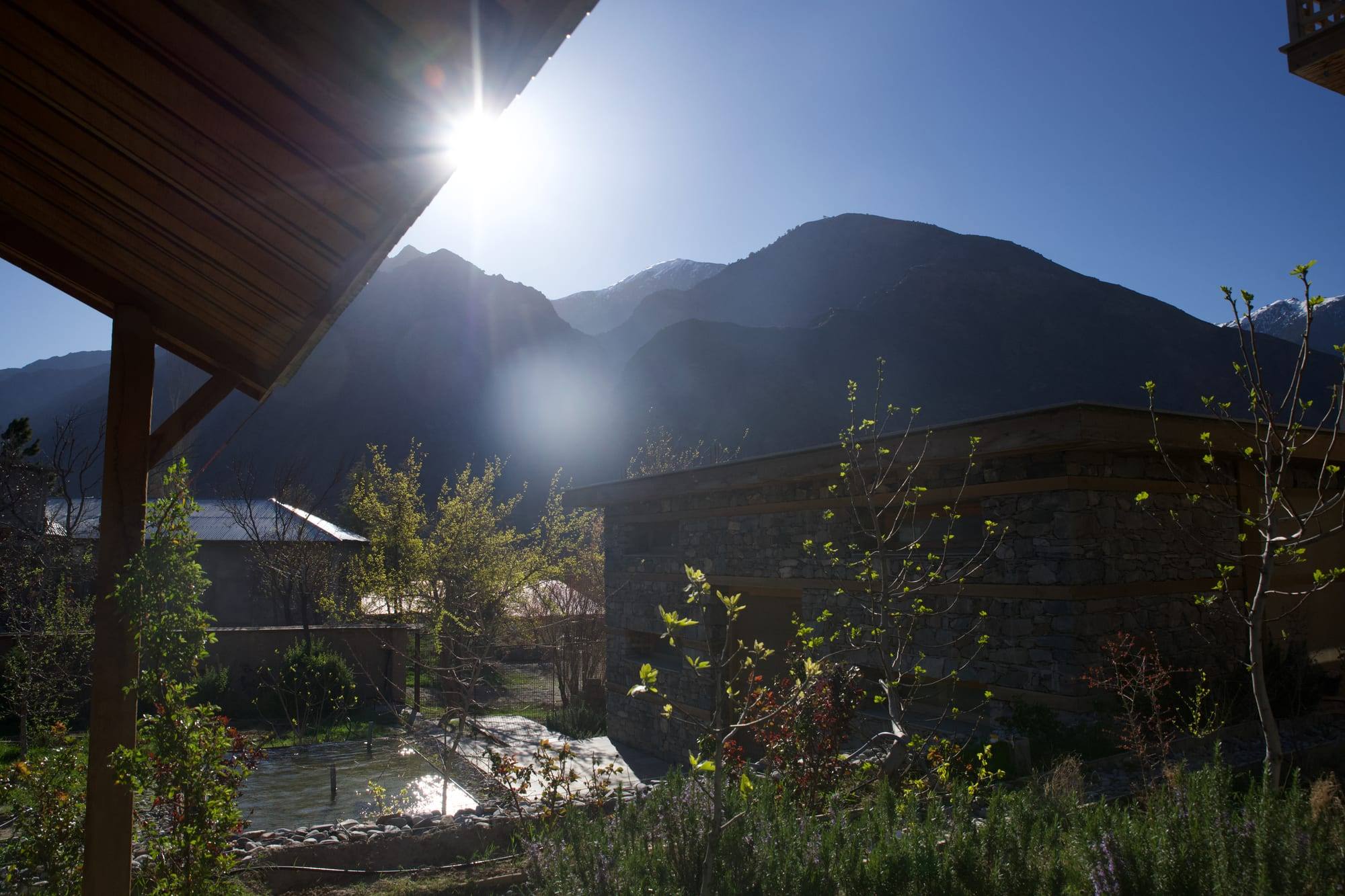 Photograph of the Chitral Valley and Dolomutz grounds