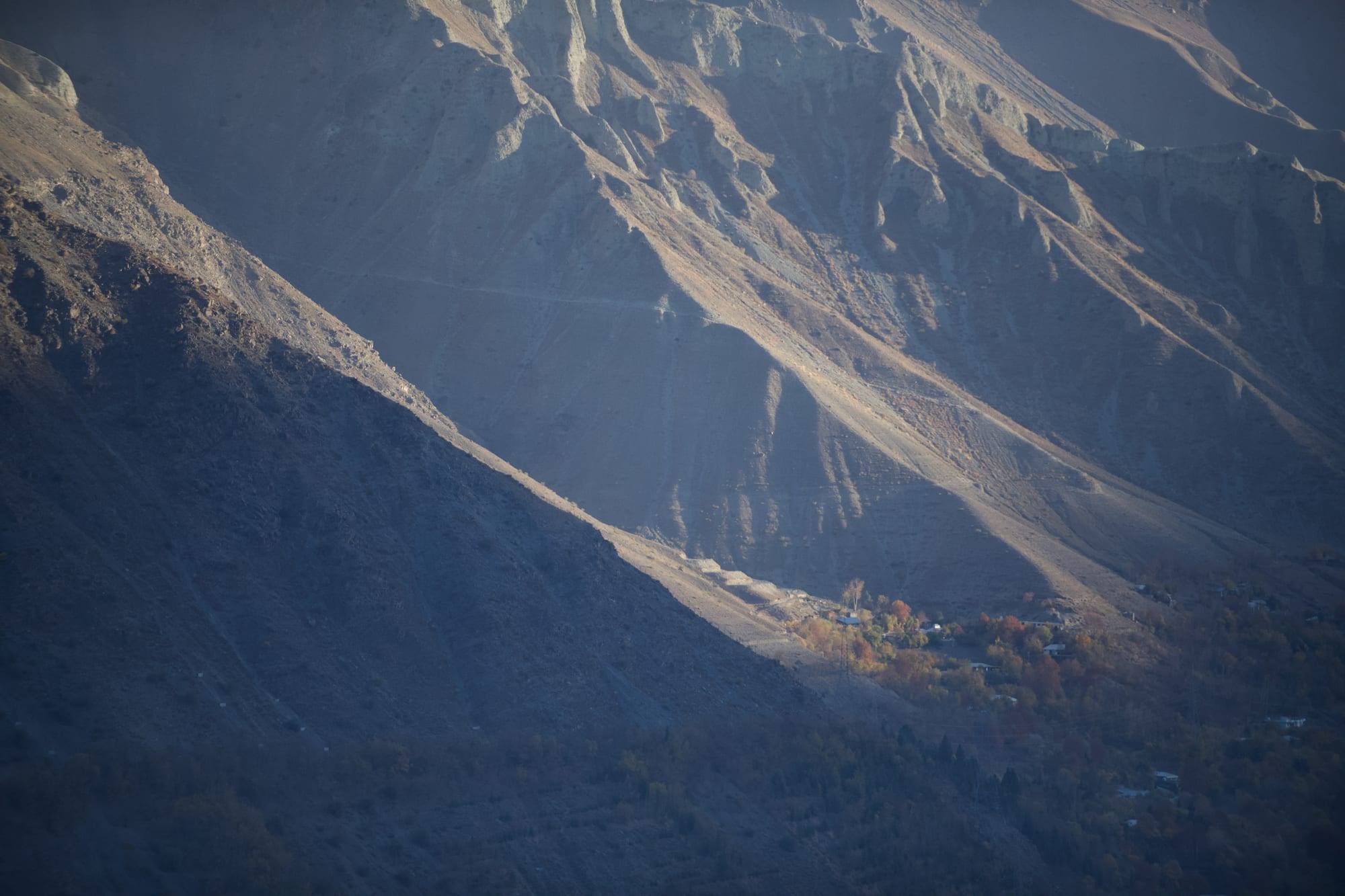 Photograph of the Chitral Valley and Dolomutz grounds